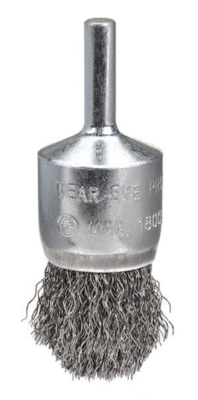 Bordo Steel Wire High Speed Crimp Wire End Brush Reduce