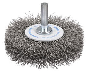 Bordo Steel Wire High Speed Crimp Wire Wheel Brush