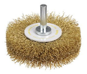 Bordo Brass Wire High Speed Crimp Wire Wheel Brush