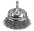 Bordo Steel Crimp Wire Cup Brush With Hex Shank