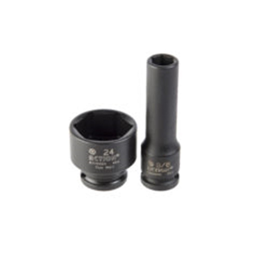 Sheffield 3/8" DRIVE 6-POINT IMPERIAL STANDARD IMPACT SOCKET - 7/16" x 3/8" Drive 6-Point Imperial Standard Impact Socket