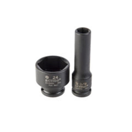 Sheffield 3/8" DRIVE 6-POINT METRIC DEEP IMPACT SOCKET - 9mm 3/8" Drive 6-Point Metric Deep Impact Socket