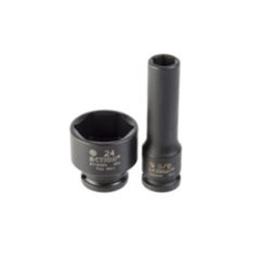 Sheffield 3/8" DRIVE 6-POINT METRIC DEEP IMPACT SOCKET - 14mm 3/8" Drive 6-Point Metric Deep Impact Socket