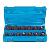 Sheffield Drive Metric Standard Magnetic Socket Set