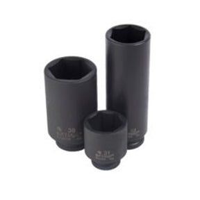 Sheffield 1/2" DRIVE 6-POINT METRIC STANDARD IMPACT SOCKET - 32mm 1/2" Drive 6-Point Metric Standard Impact Socket