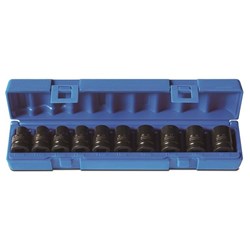 Sheffield Drive Metric Standard Socket Set