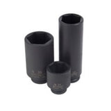 Sheffield 1/2" DRIVE 6-POINT METRIC DEEP IMPACT SOCKET - Range 1 - 45mm 1/2" Drive 6-Point Metric Deep Impact Socket