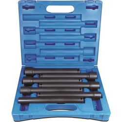Sheffield Drive Metric Extra Long Tube Socket Set