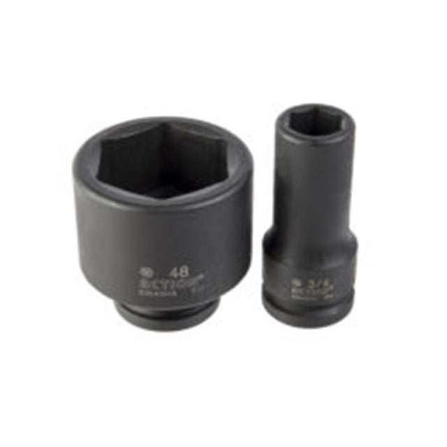 Sheffield 3/4" DRIVE 6-POINT METRIC DEEP IMPACT SOCKET - Range 1 - 14mm 3/4" Drive 6-Point Metric Deep Impact Socket