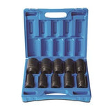 Sheffield Drive Metric Deep Socket Set