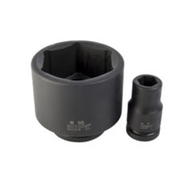 Sheffield 1" DRIVE 6-POINT METRIC STANDARD IMPACT SOCKET - Range 1 - 18mm 1" Drive 6-Point Metric Standard Impact Socket