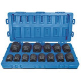 Sheffield Drive Metric Standard Socket Set