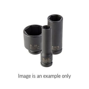 Sheffield 1" DRIVE 6-POINT METRIC DEEP IMPACT SOCKET - Range 2 - 105mm 1" Drive 6-Point Metric Deep Impact Socket