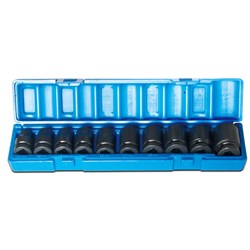 Sheffield Drive Metric Standard Socket Set