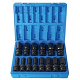 Sheffield Drive Universal Imperial Deep Socket Set