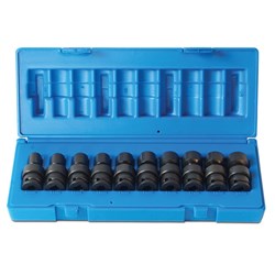 Sheffield Drive Universal Metric Standard Socket Set