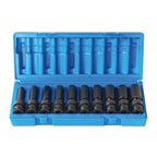 Sheffield Drive Universal Metric Deep Socket Set