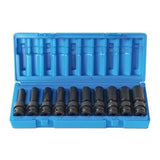 Sheffield Drive Universal Metric Deep Socket Set
