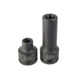 Sheffield 1/4" DRIVE 6-POINT E-TORX THIN WALL IMPACT SOCKET - E5 1/4" Drive 6-Point E-Torx Thin Wall Impact Socket