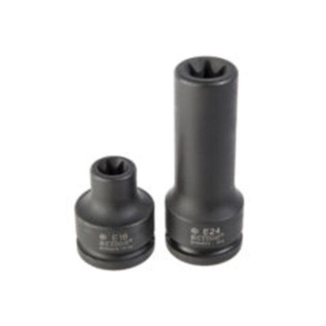 Sheffield 3/8" DRIVE 6-POINT E-TORX THIN WALL IMPACT SOCKET - E6 3/8" Drive 6-Point E-Torx Thin Wall Impact Socket