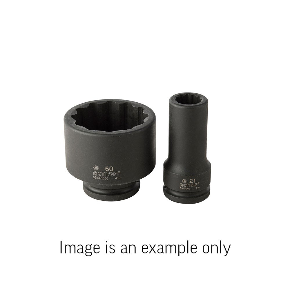 Sheffield 1/2" DRIVE 12-POINT IMPERIAL STANDARD IMPACT SOCKET - 5/8" x 1/2" Drive 12-Point Imperial Standard Impact Socket