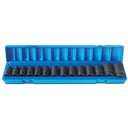 Sheffield Drive Metric Standard Socket Set