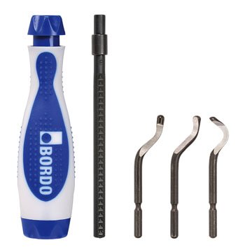 Bordo Telescopic Heavy Duty Swivel Deburrer With Se Blades