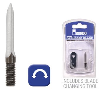 Bordo C40 Triangular Scraper Blade & Changer