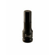 Sheffield 1-1/2" DRIVE METRIC 120MM IMPACT HEX DRIVER - 36mm 1-1/2" Drive Metric 120mm Impact Hex Driver