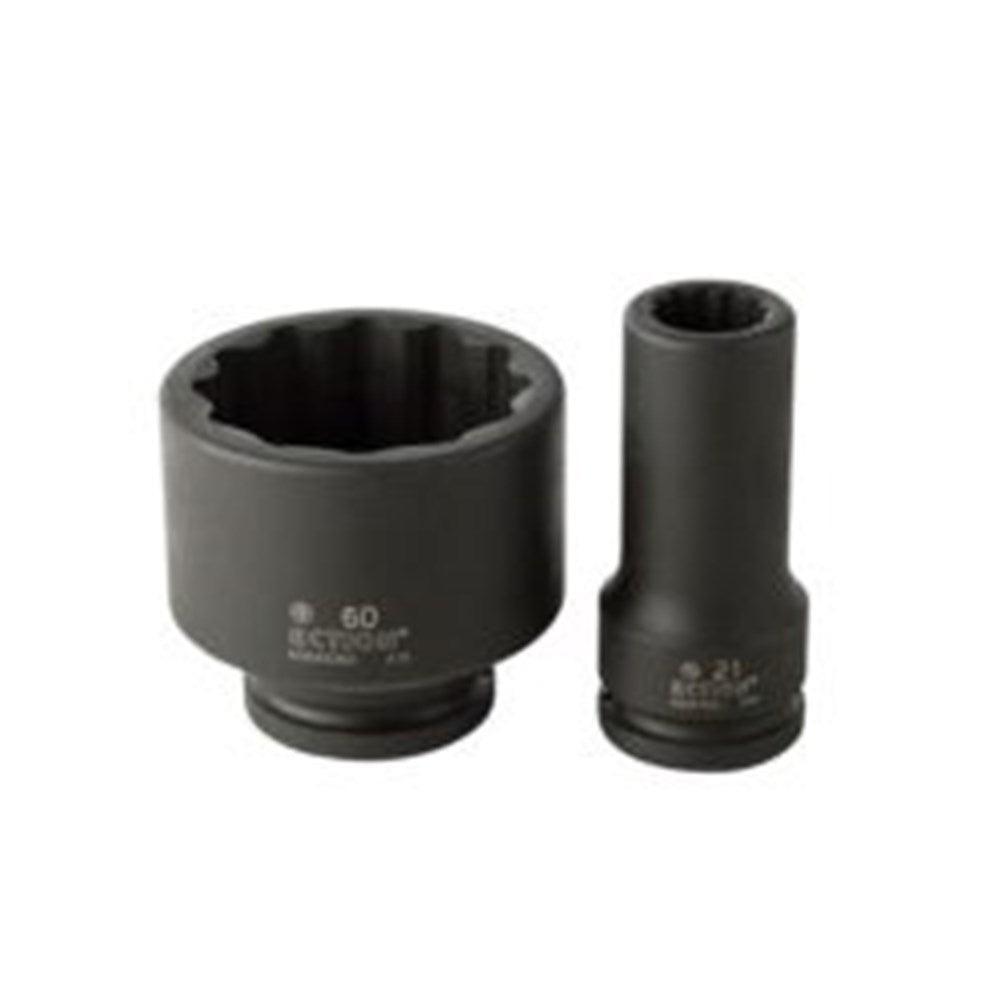 Sheffield 3/4" DRIVE 12-POINT IMPERIAL STANDARD IMPACT SOCKET - 2-1/4" x 3/4" Drive 12-Point Imperial Standard Impact Socket