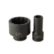 Sheffield 3/4" DRIVE 12-POINT METRIC STANDARD IMPACT SOCKET - Range 1 - 15mm 3/4" Drive 12-Point Metric Standard Impact Socket