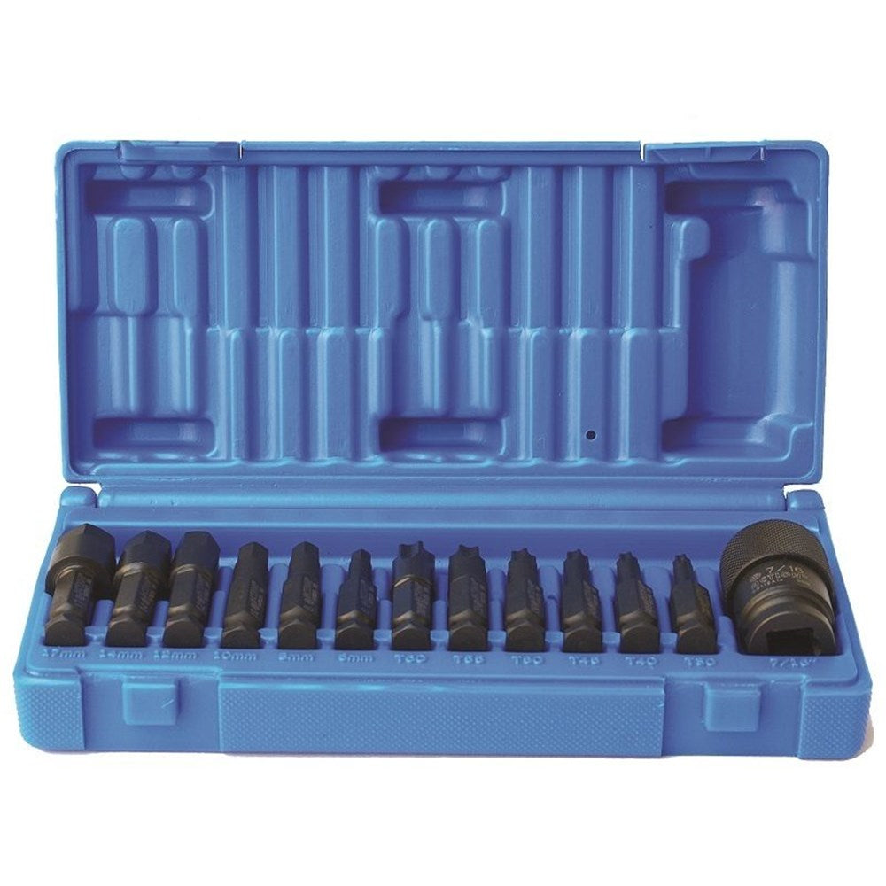 Sheffield Drive Quick Release Chuck Hex Driver Bit Set