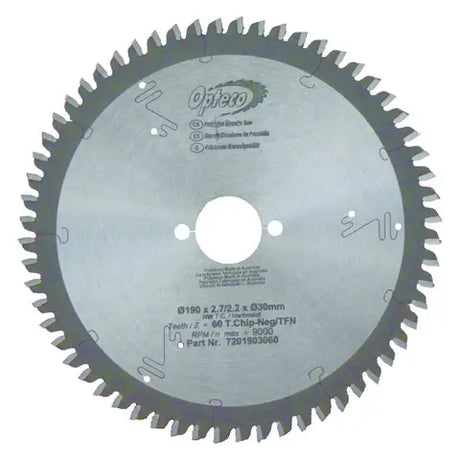 Opteco 720 Series Aluminium Triple Chip Negative