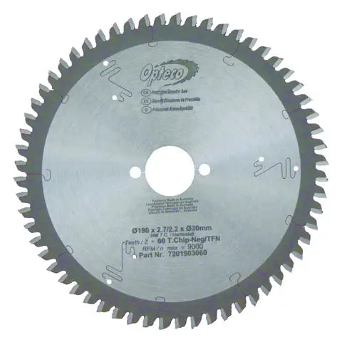 Opteco 720 Series Aluminium Triple Chip Negative