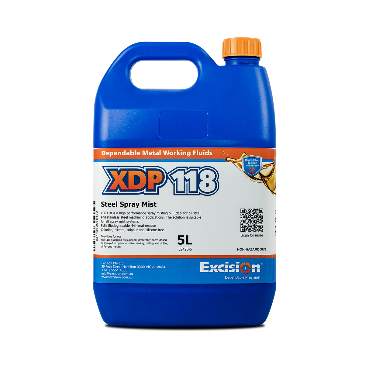 Excision XDP118 Steel Spray Mist