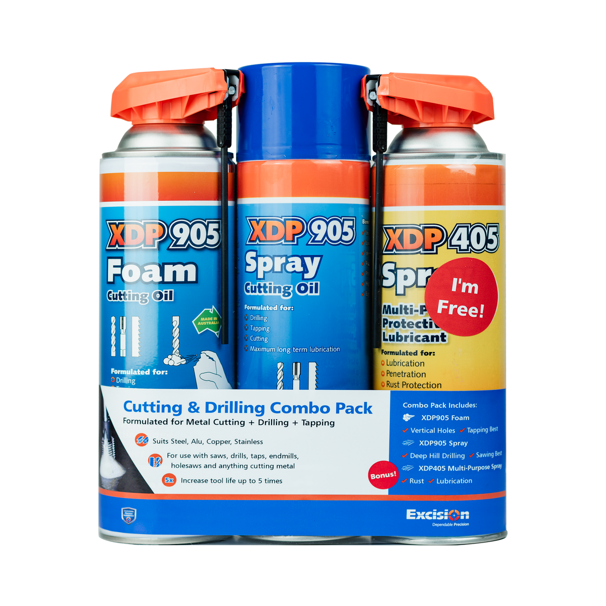 Excision Ultimate Cutting Fluid Combo 3 Pk - Full Box (84001)