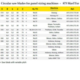 Beam Saw Blades | Frezite 873 Series MasTTer