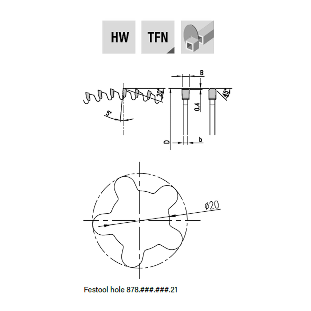 Aluminium Cutting Saw Blades NEGATIVE RAKE | Frezite 878 Series