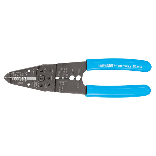 CARBiTOOL 908 Plier Wire Stripper Deluxe Channellock