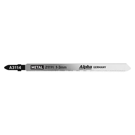 Sheffield Alpha Jigsaw Blade HSS Extra Long — official supplier product image