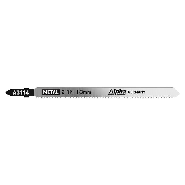 Sheffield Alpha Jigsaw Blade HSS Extra Long — official supplier product image