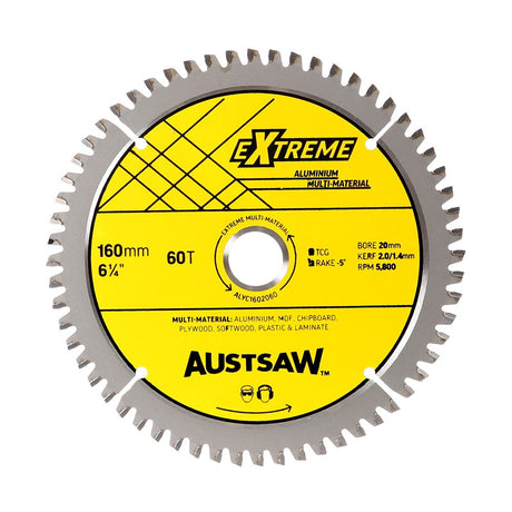 Sheffield Austsaw Aluminium Blade Triple Chip Mm — official supplier product image