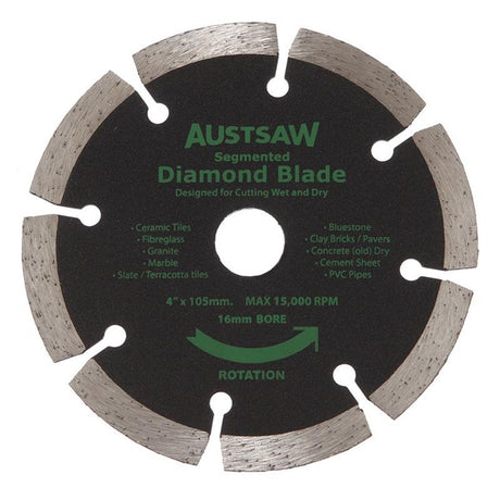 Sheffield Austsaw Diamond Blade Segmented — official supplier product image