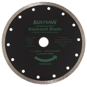 Sheffield Austsaw Diamond Blade Continuous Rim Mm Continuous — official supplier product image