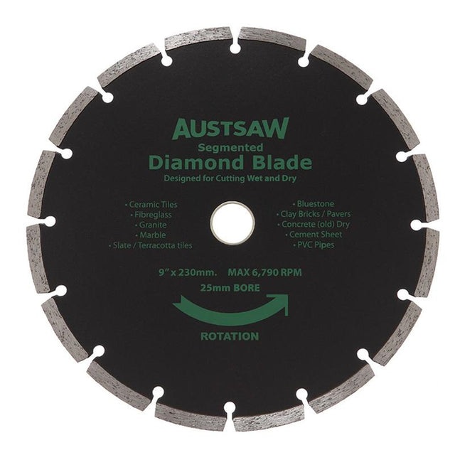 Sheffield Austsaw Segmented Diamond Blade — official supplier product image