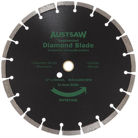 Sheffield Austsaw Diamond Blade Segmented General Purpose Mm Gen Purpose — official supplier product image