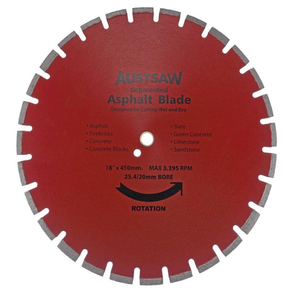 Sheffield Austsaw Diamond Blade Segmented Asphalt — official supplier product image