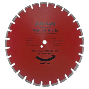 Sheffield Austsaw Diamond Blade Segmented Asphalt — official supplier product image