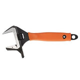 Sheffield Wide Jaw Wrench Reversable Safety Nose With Orange Grip