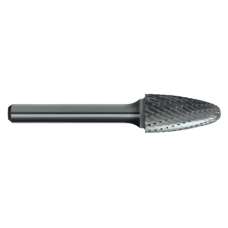 Sutton BURR B204 CARB TREE RAD-END DBL-CUT - BURR B204 SF100 CARB TREE RAD-END DBL-CUT 1/4-SHK 1/4IN